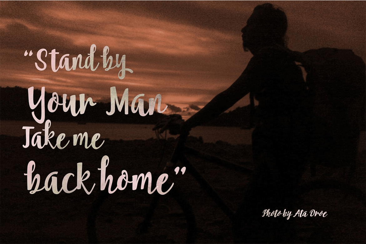 Umbrella Font Poster #3