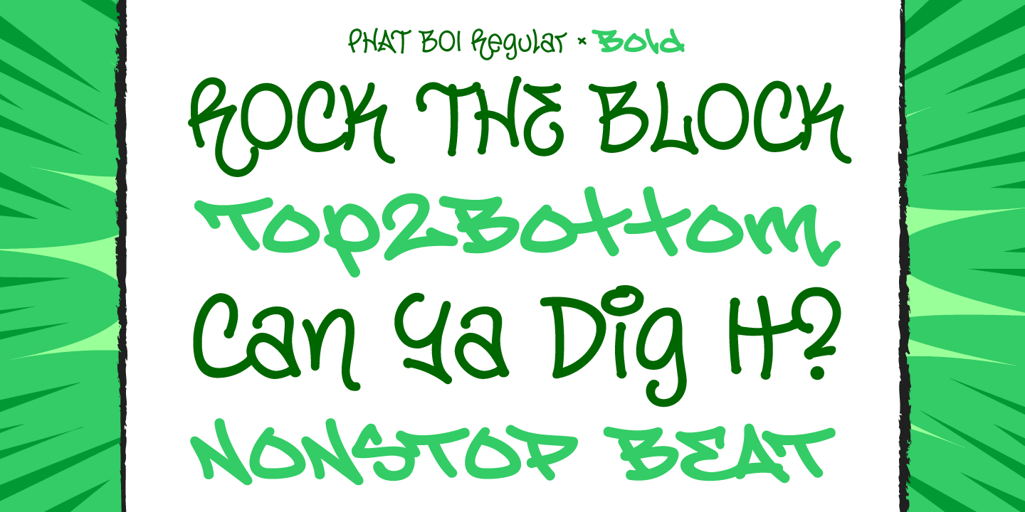 Phat Boi Font Poster #1