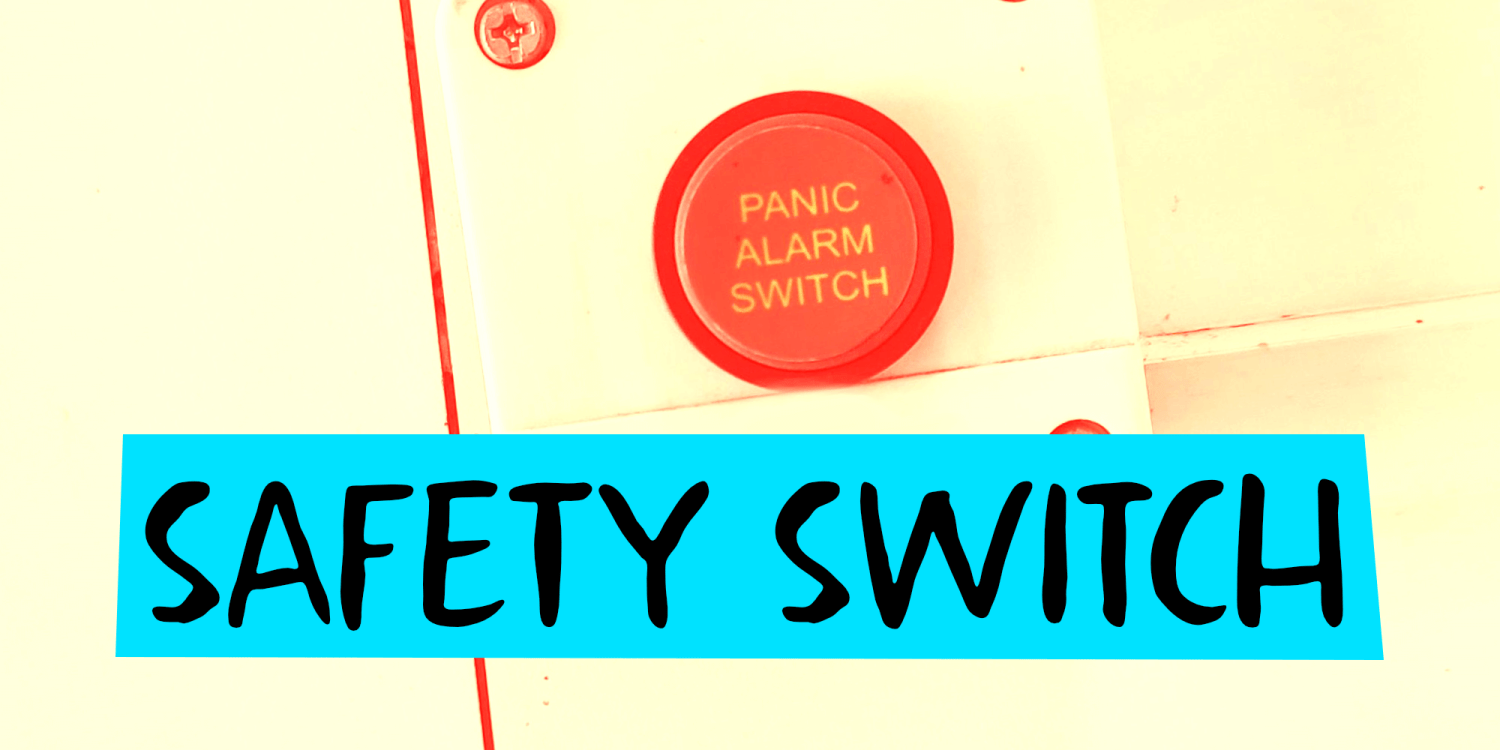 Safety Switch Font Poster #1