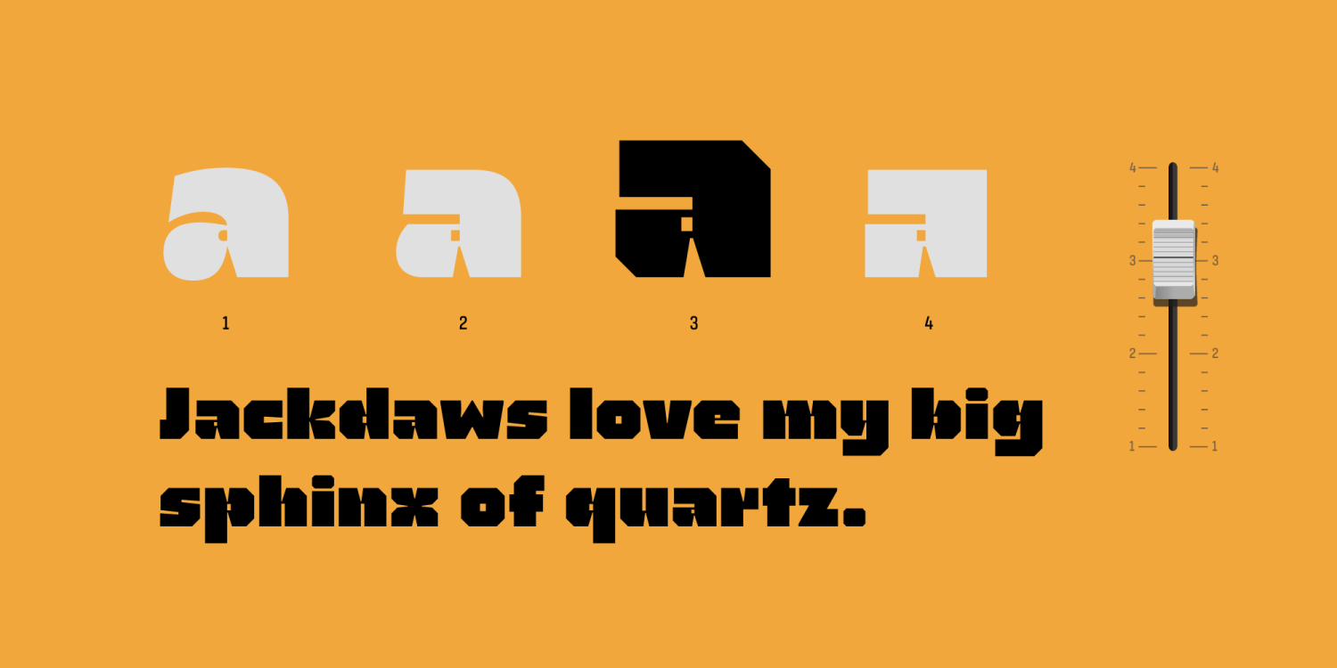 Gismo Font Poster #1