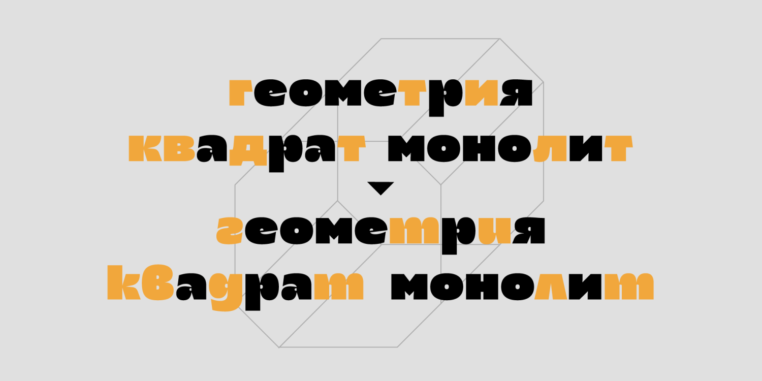 Gismo Font Poster #1