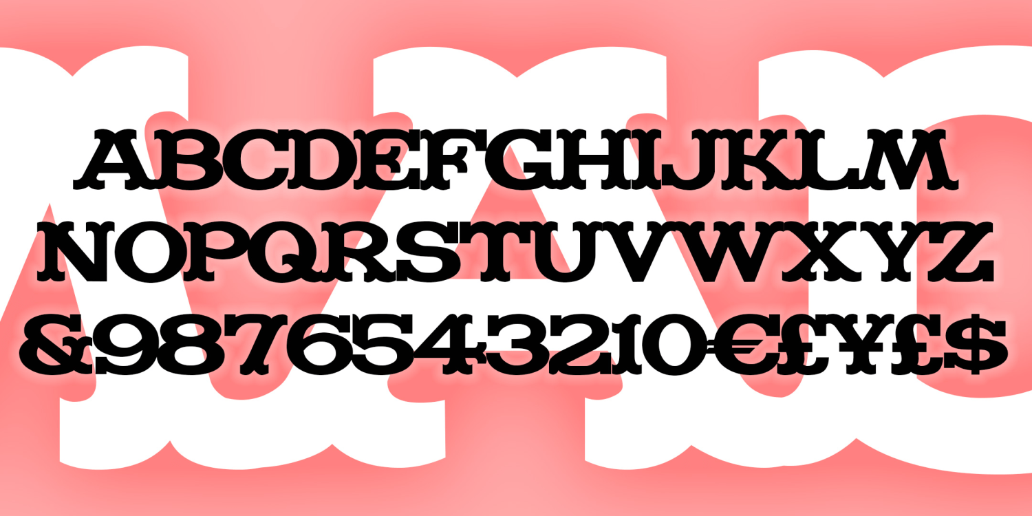 Madfont Font Family Poster