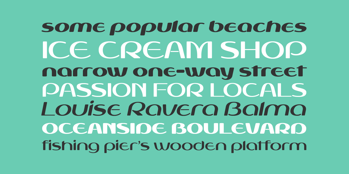 Cobono Font Poster #12