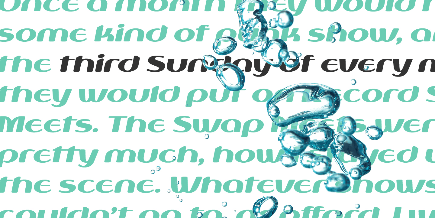 Cobono Font Poster #6