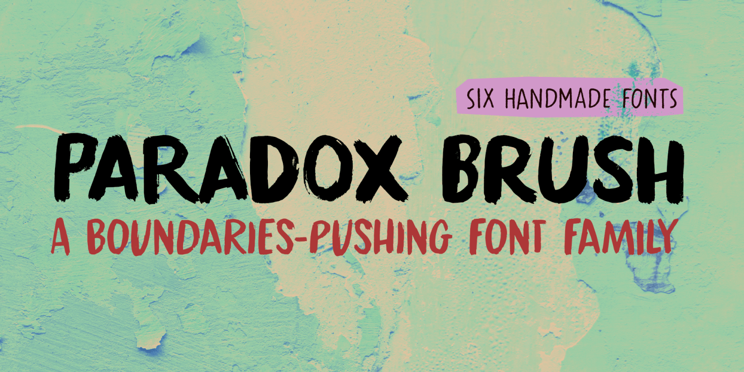 Paradox Brush Poster