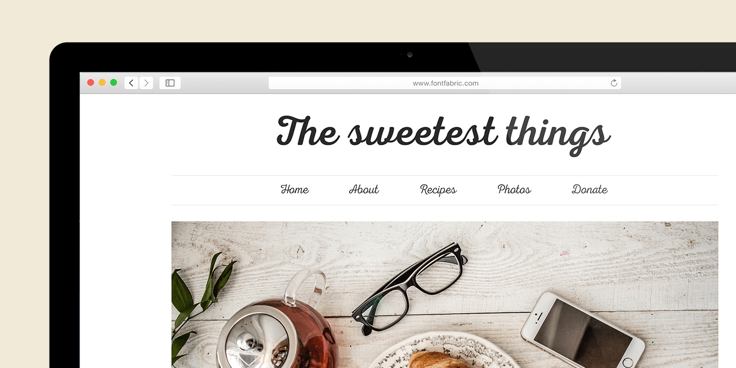 Nexa Script Font Poster #1