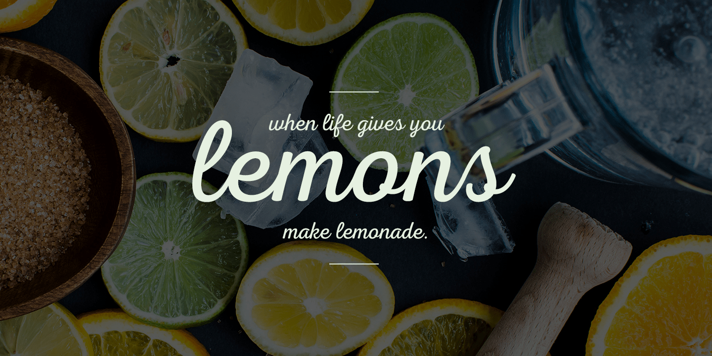 Nexa Script Font Poster #1