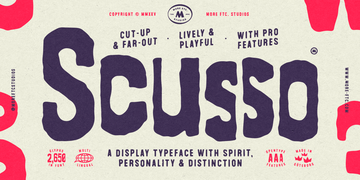 Scusso Poster