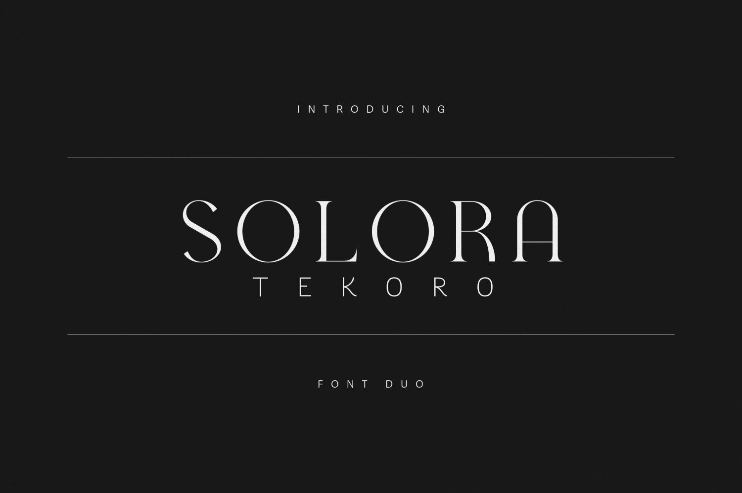 Solora & Tekoro Poster