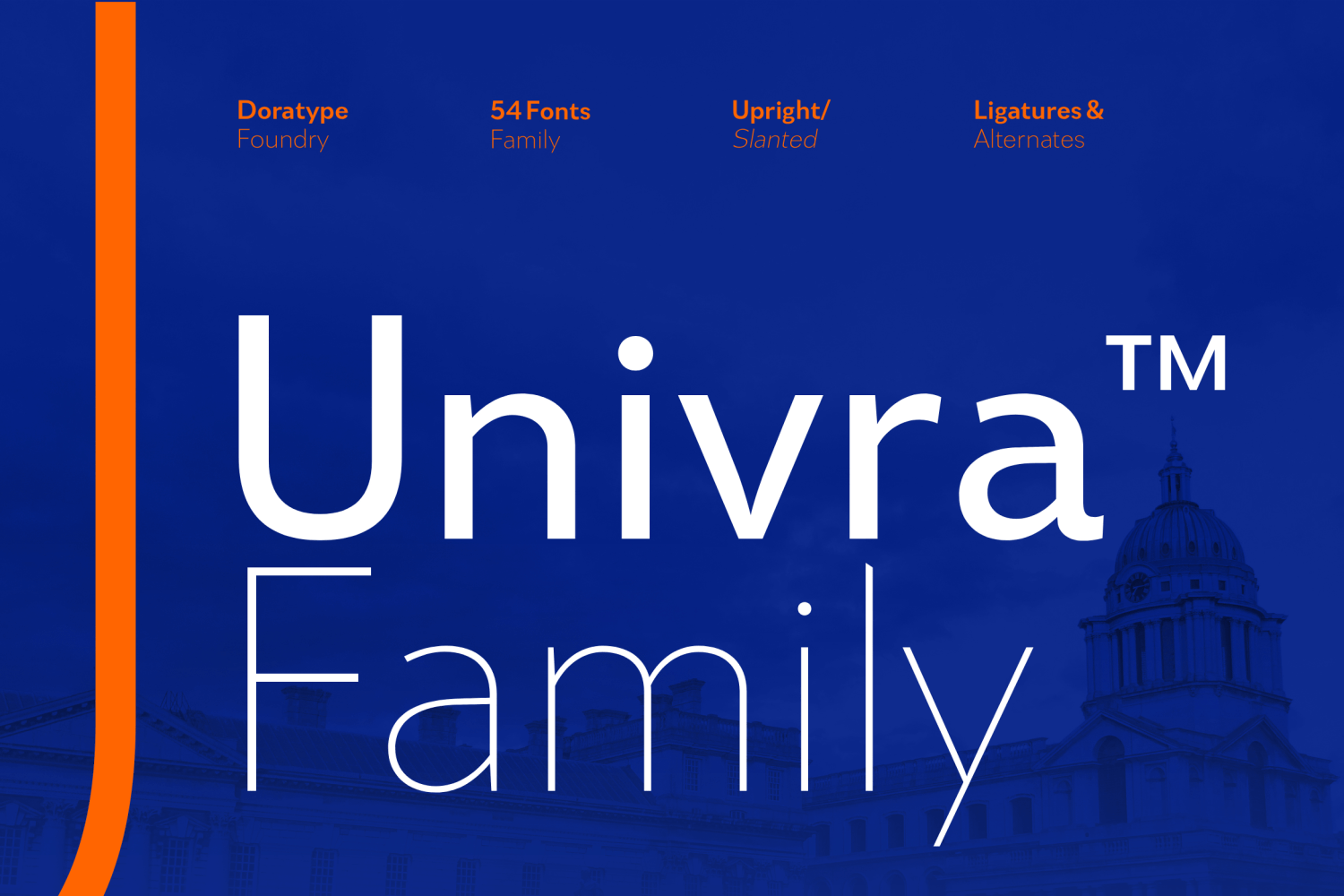 Univra Font Poster #1