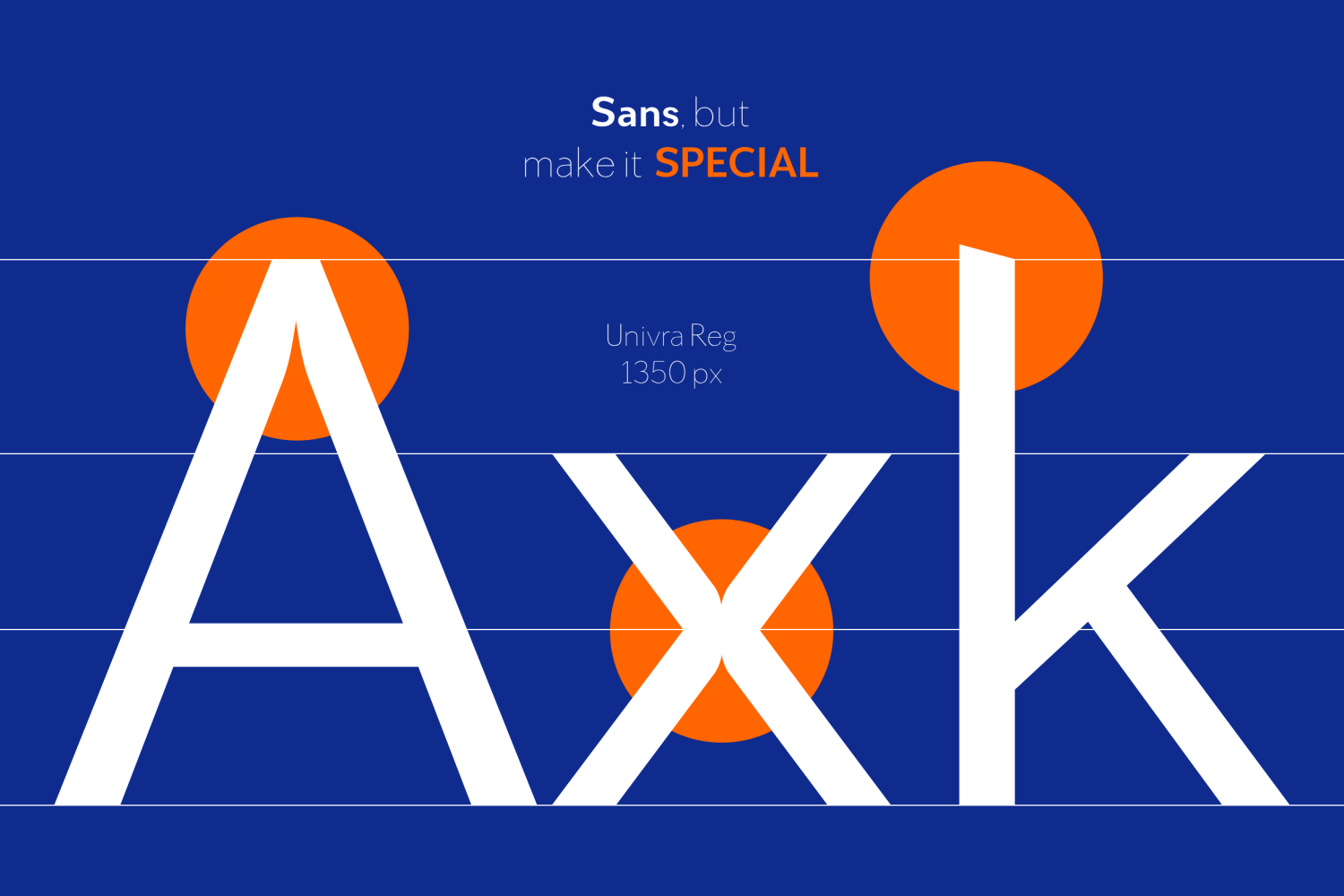 Univra Font Poster #1