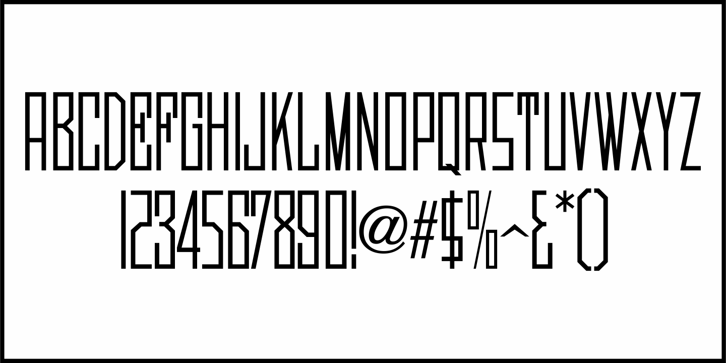 Sales Convention Font Poster #3