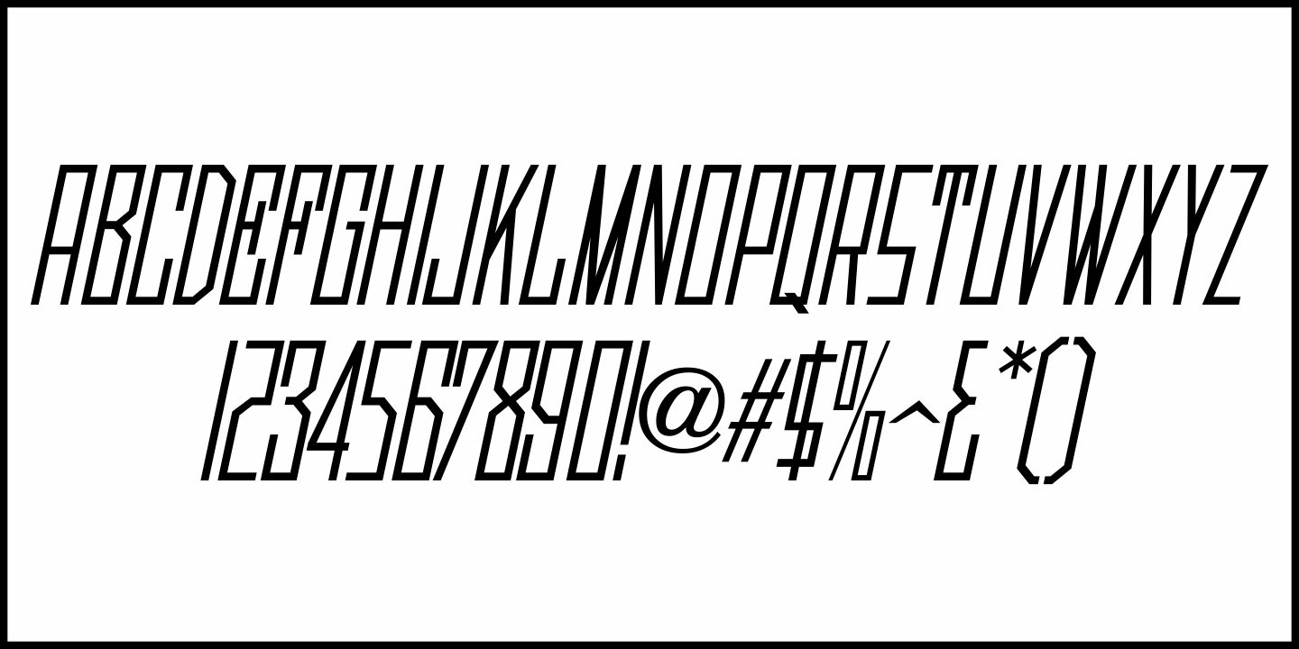 Sales Convention Font Poster #5