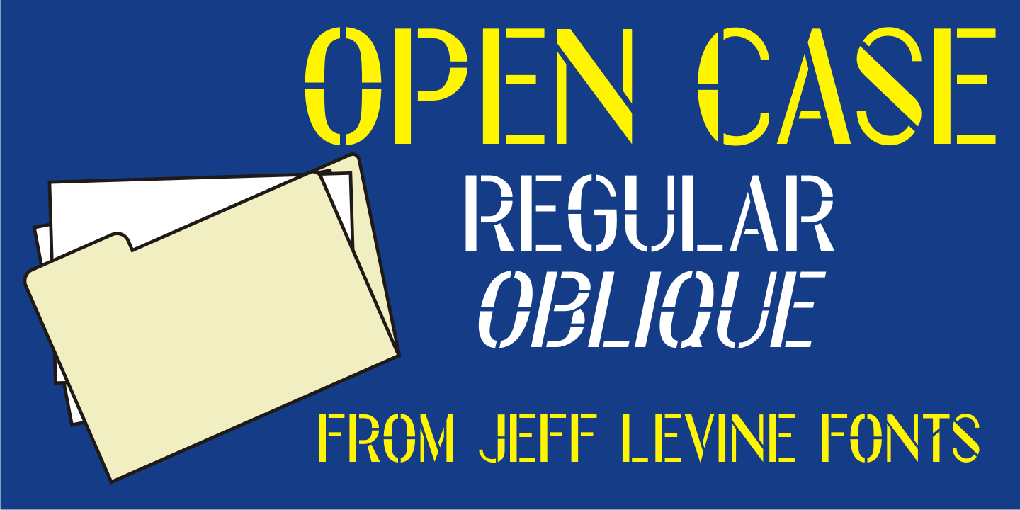 Open Case Font Family