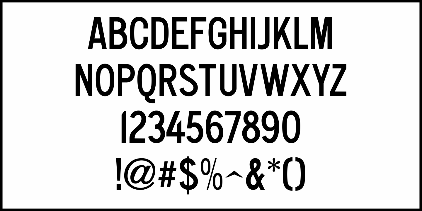 Victorian Sans Font Poster #3