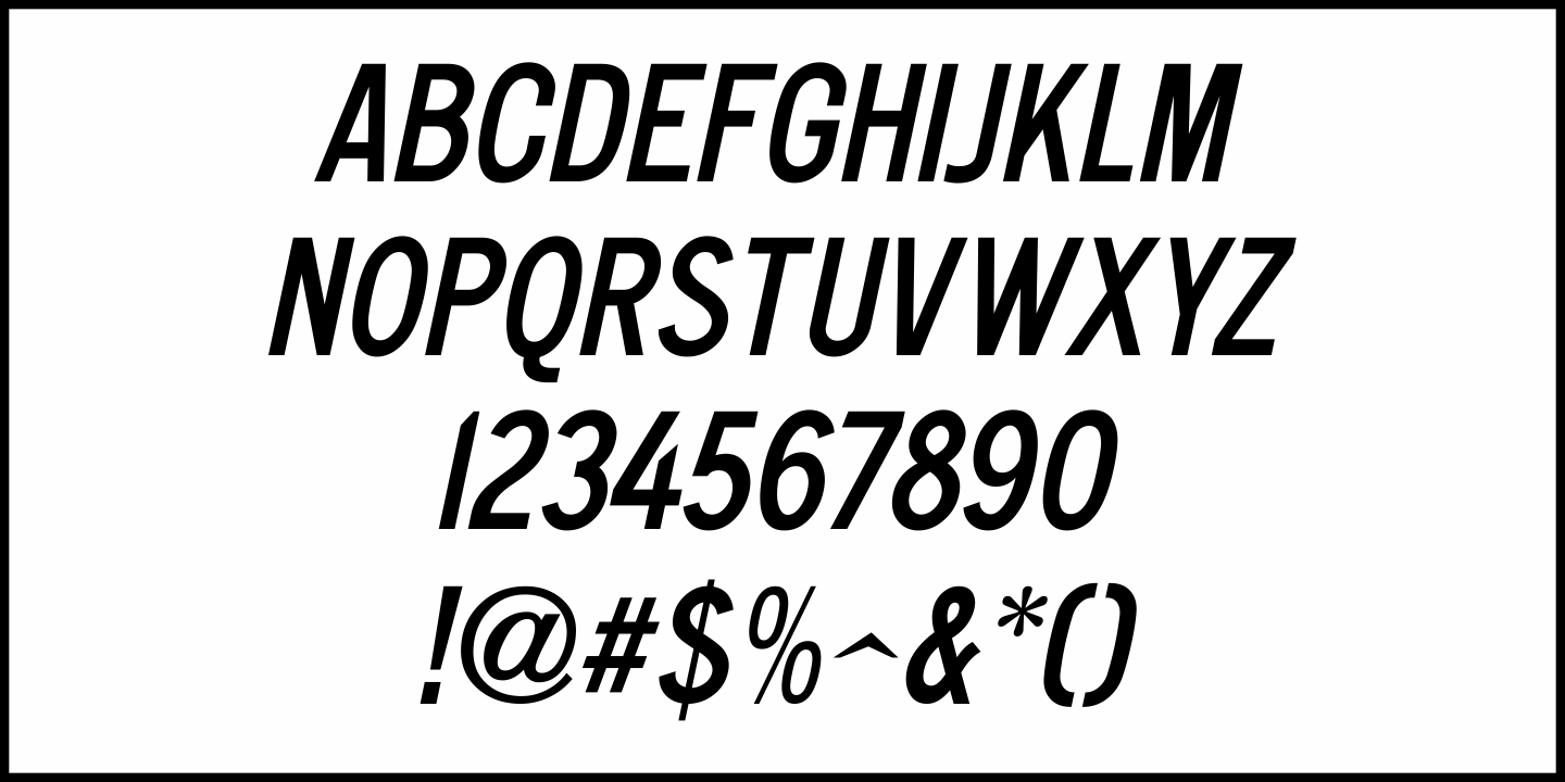 Victorian Sans Font Poster #5