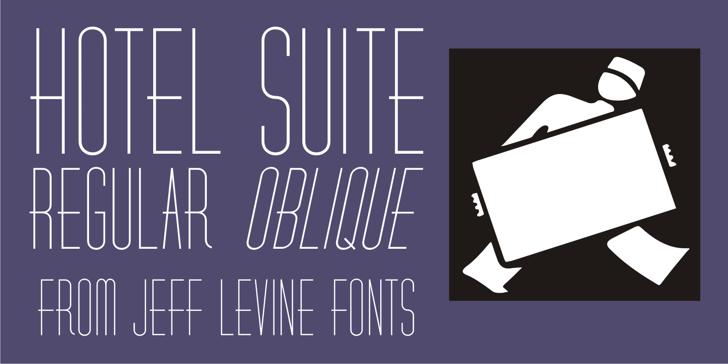 Hotel Suite Font Family