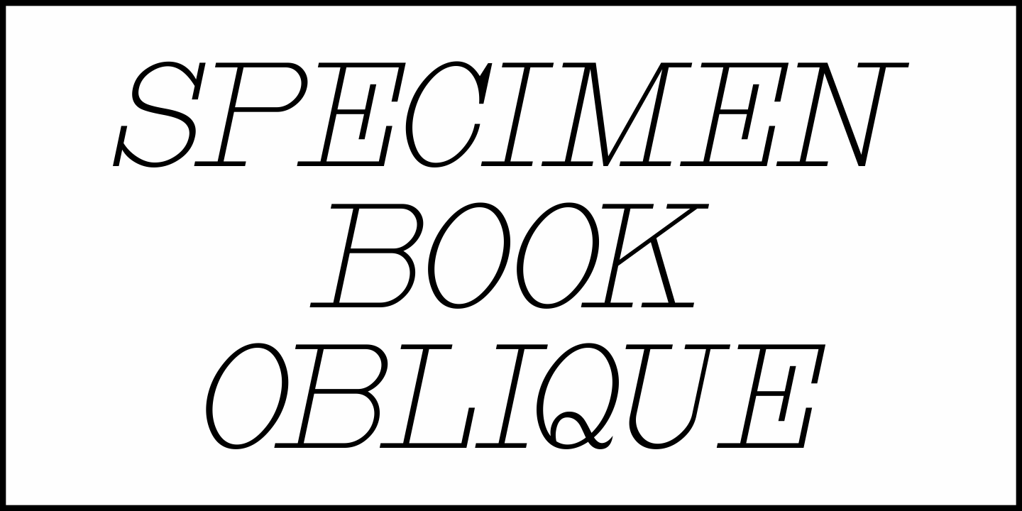 Specimen Book Font Poster #4