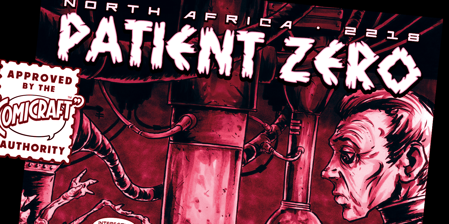 Exterminate Font Poster #1