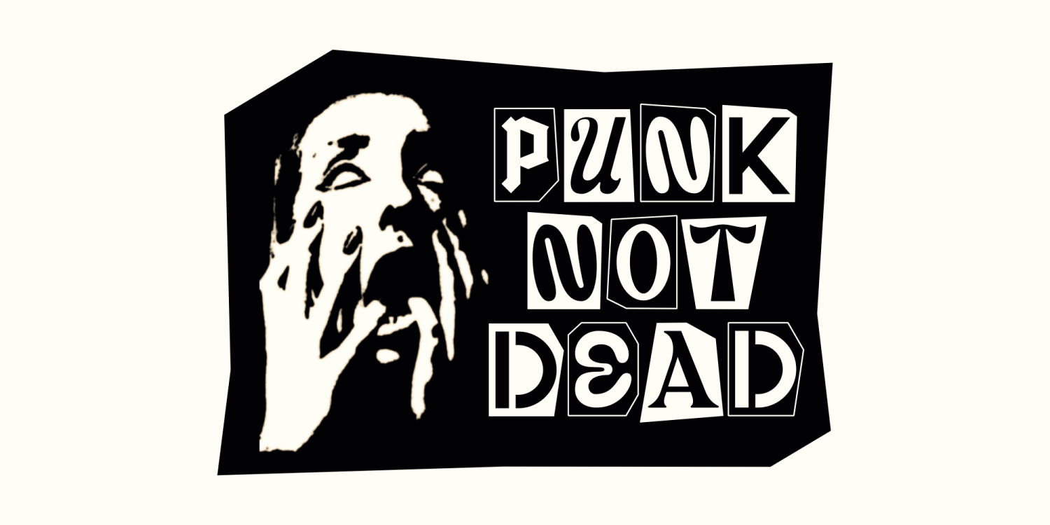 Punk Of Sad Font Poster #1