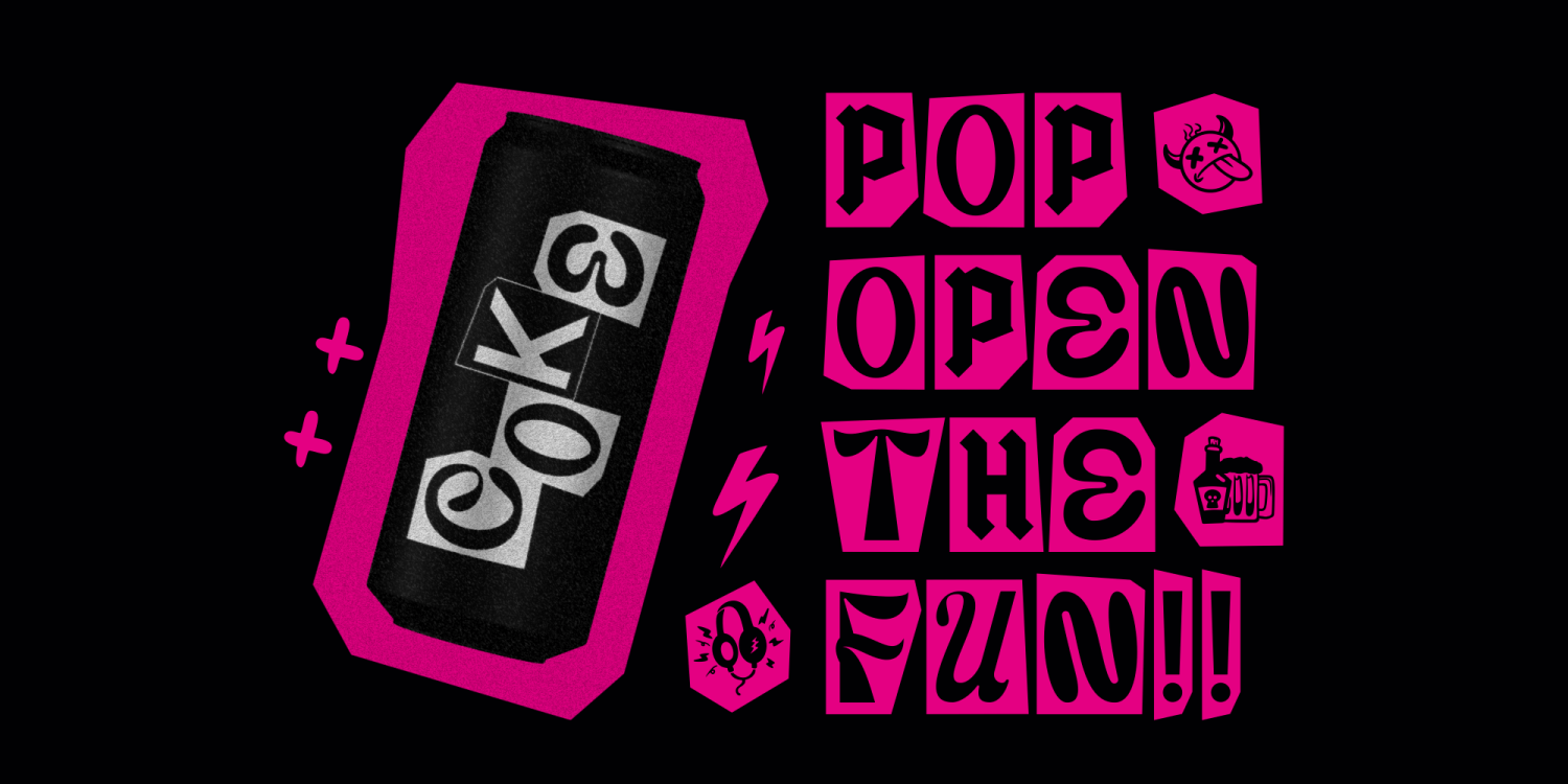 Punk Of Sad Font Poster #1