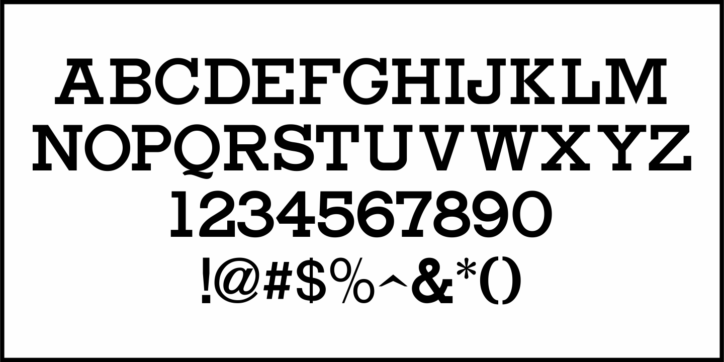 Structural Design Font Poster #1