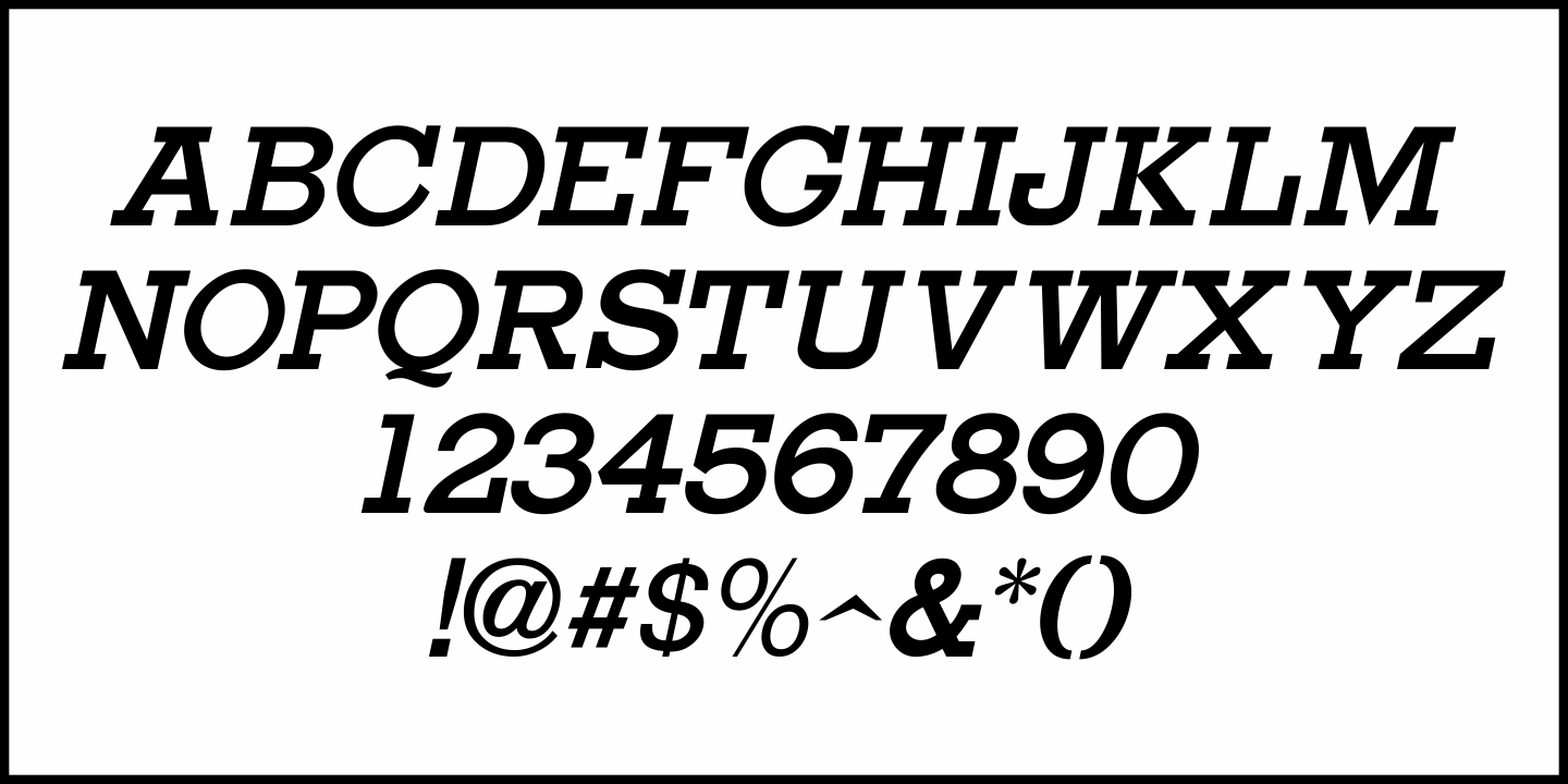 Structural Design Font Poster #1