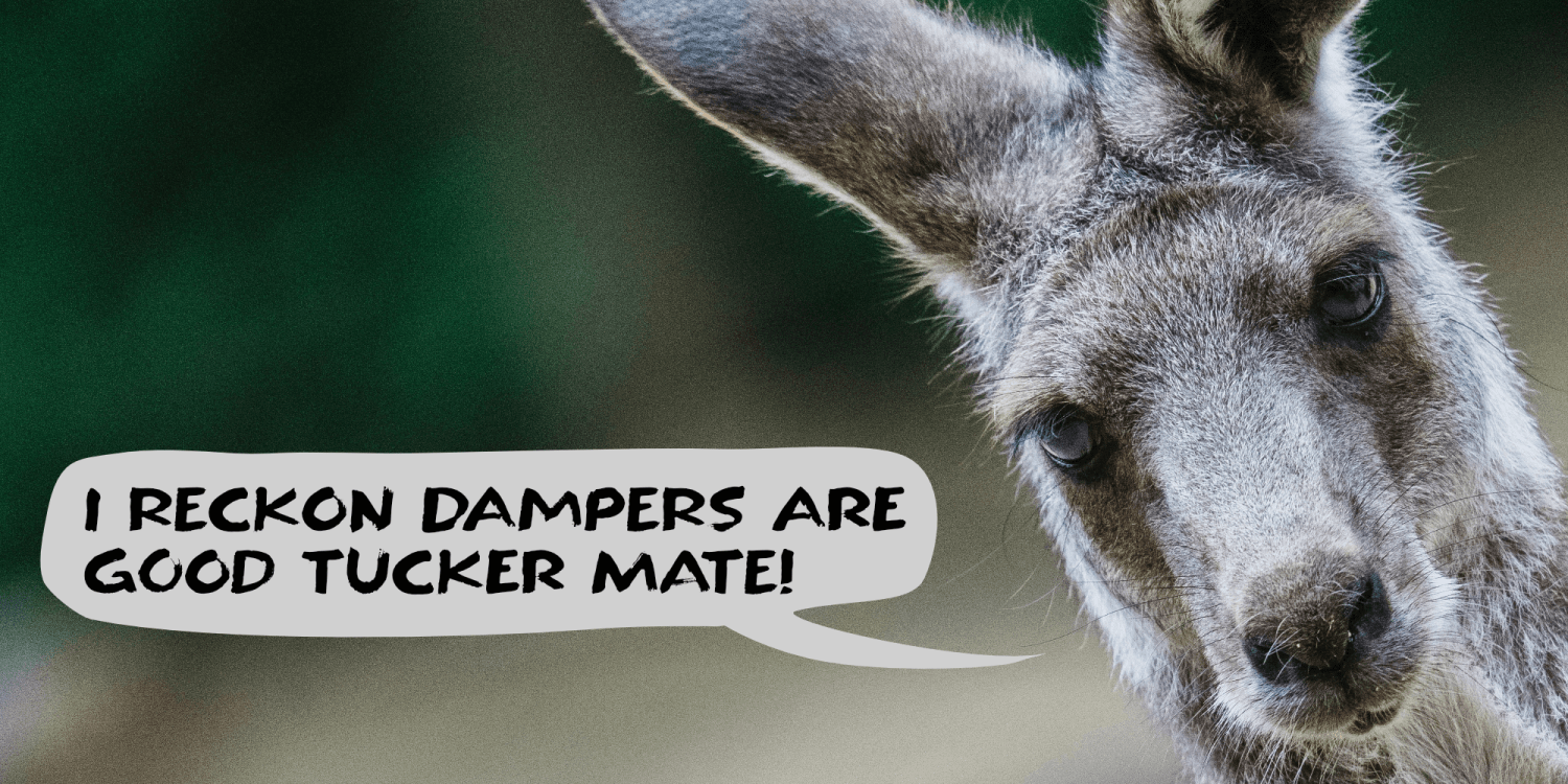 Outback Damper Font Poster #1