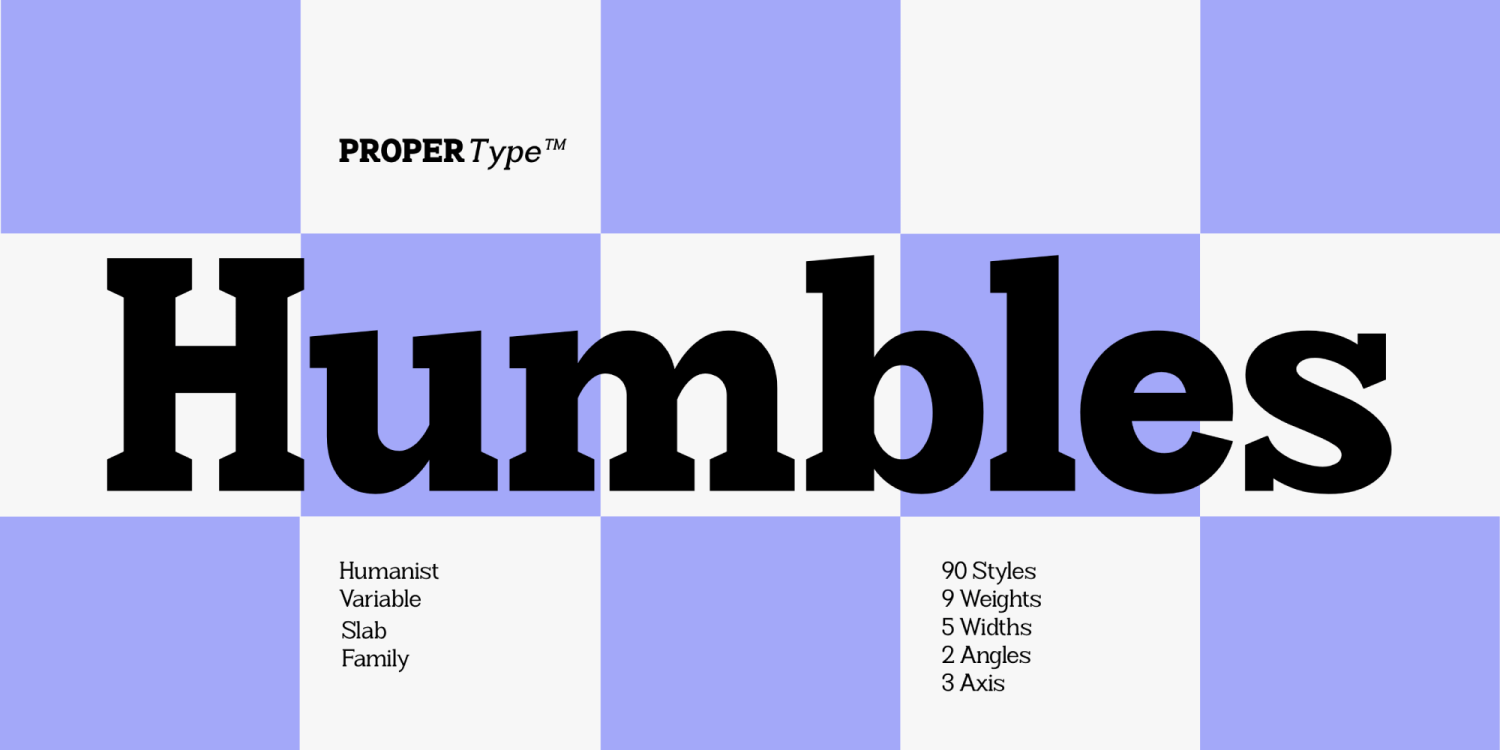 Humbles Font Family