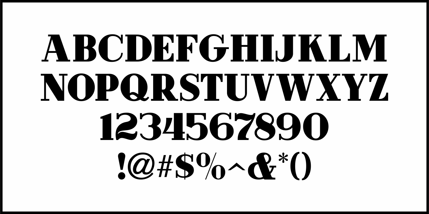 French Cinema Font Poster #1