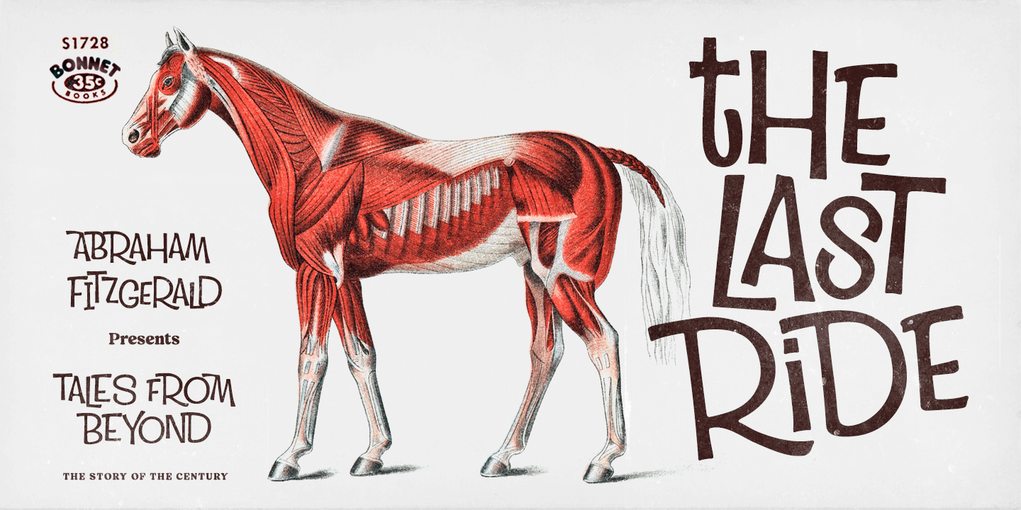 Tropical Lounge Font Poster #1