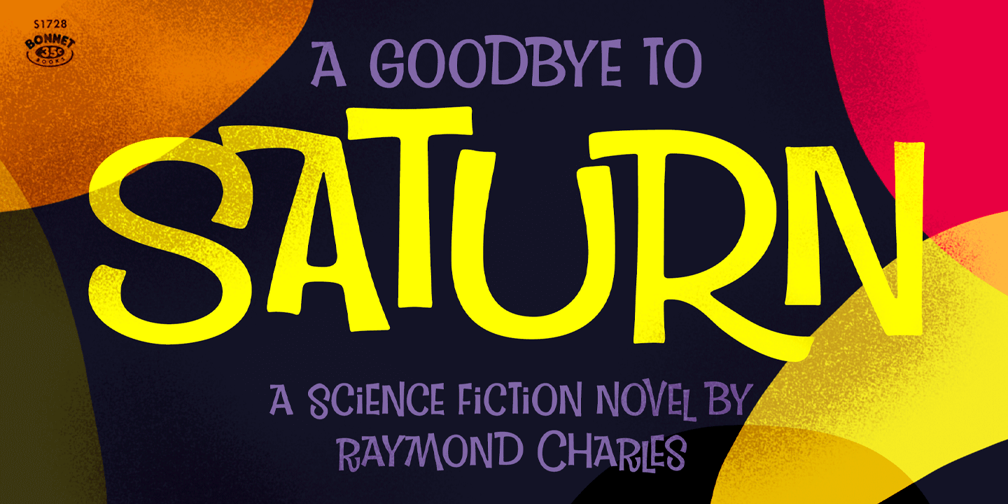 Tropical Lounge Font Poster #1