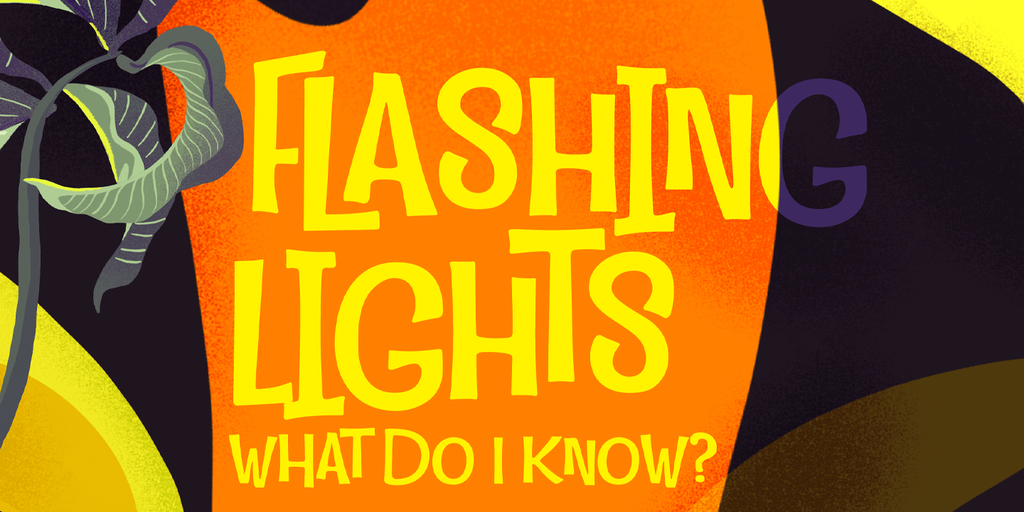 Tropical Lounge Font Poster #1