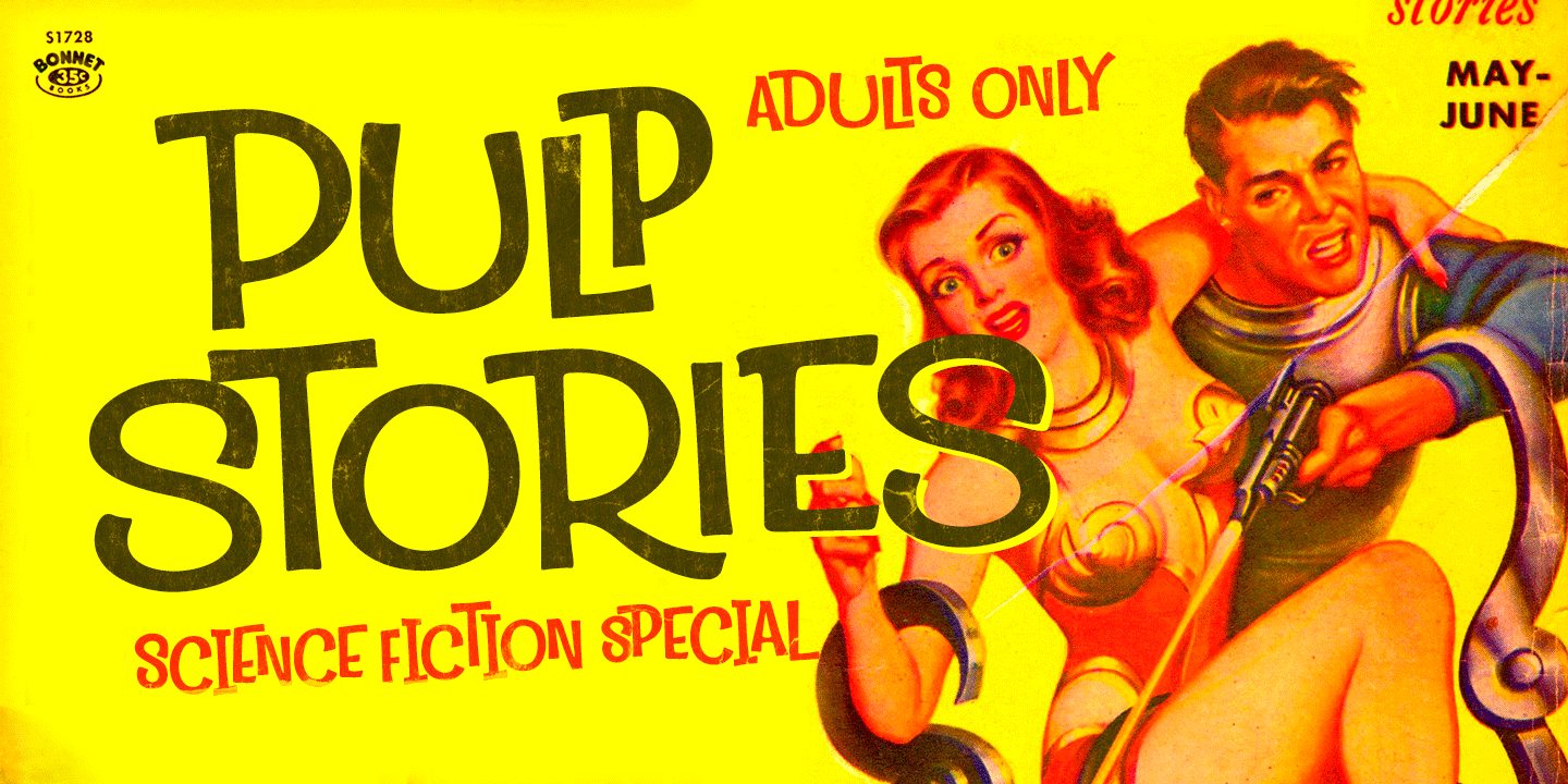 Tropical Lounge Font Poster #1