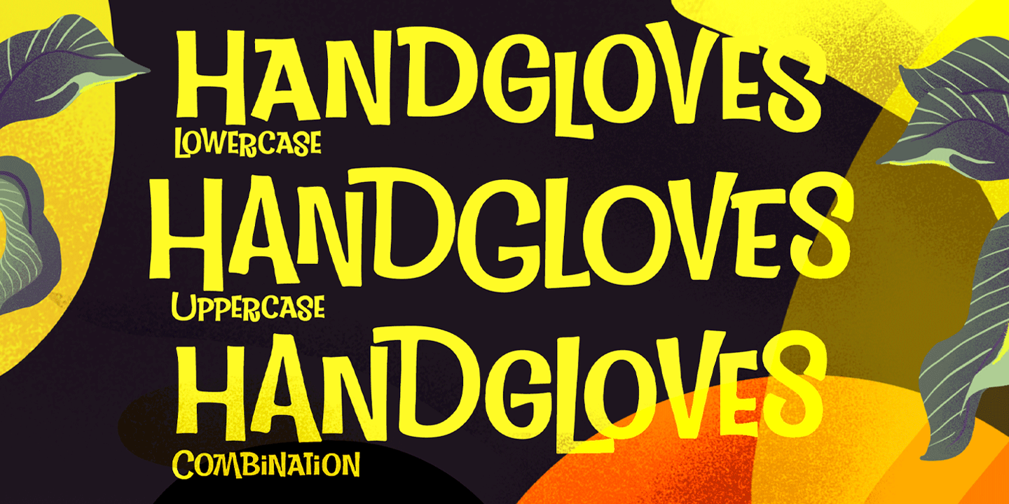 Tropical Lounge Font Poster #1