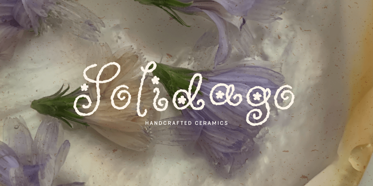 Wildflower Garden Font Poster #1
