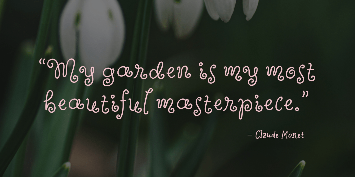 Wildflower Garden Font Poster #1