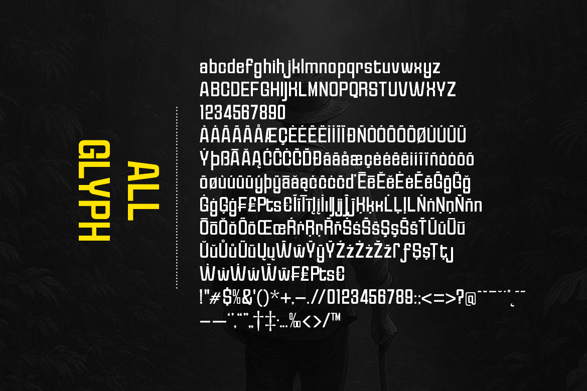 Reflect of Strictly Semi Condensed Font Poster #5