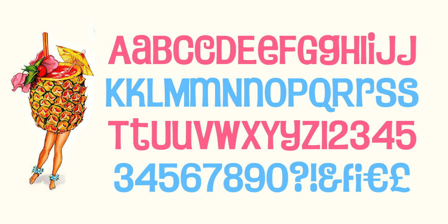Polynesia Font Poster #1