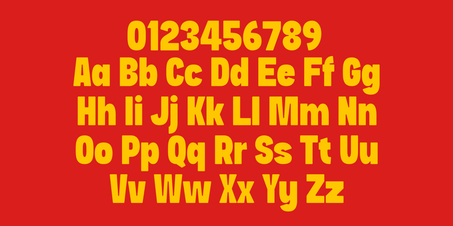 Sink Font Poster #1