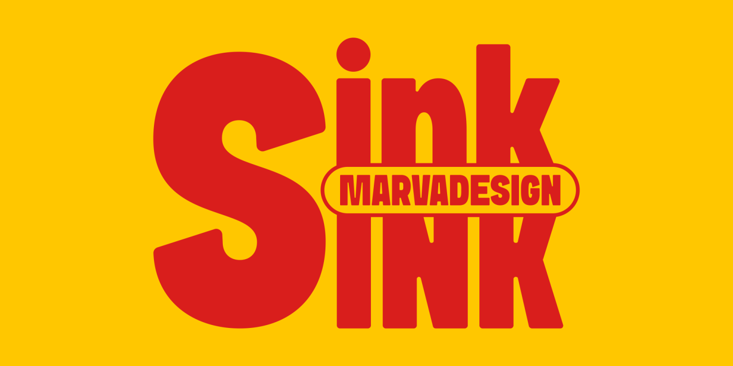 Sink Font Poster #1