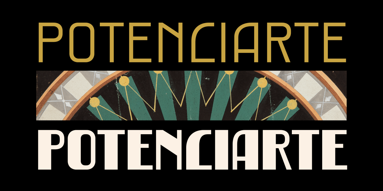 Potenciarte Font Family